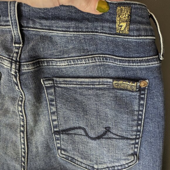 Left hand button fly 7fam - Josefina Ankle Jean - sz.27 - Picture 12 of 16